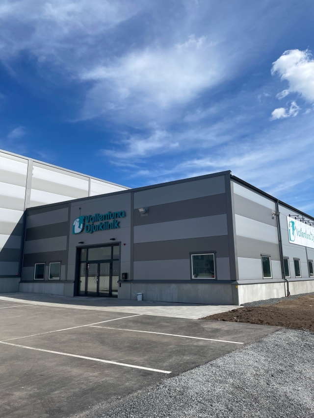 Entrén till mottagningen.